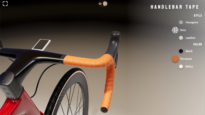 Bike Configurator 3D render